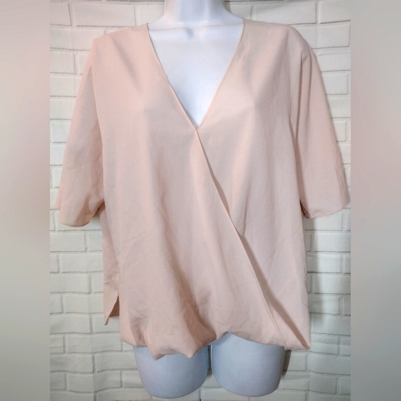 French Connection Baby Pink Blouse - Picture 2 of 10